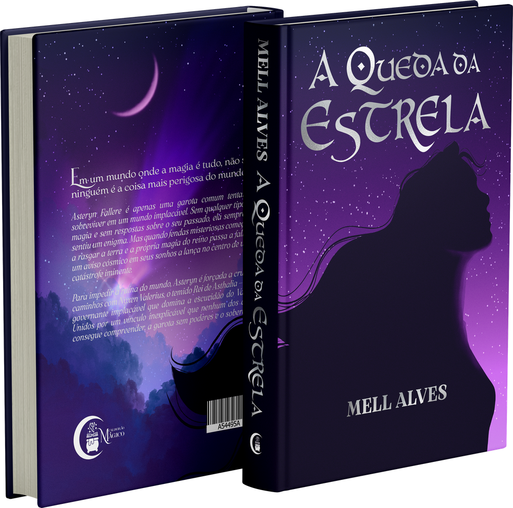 Capa do livro A Queda da Estrela, de Mell Alves
